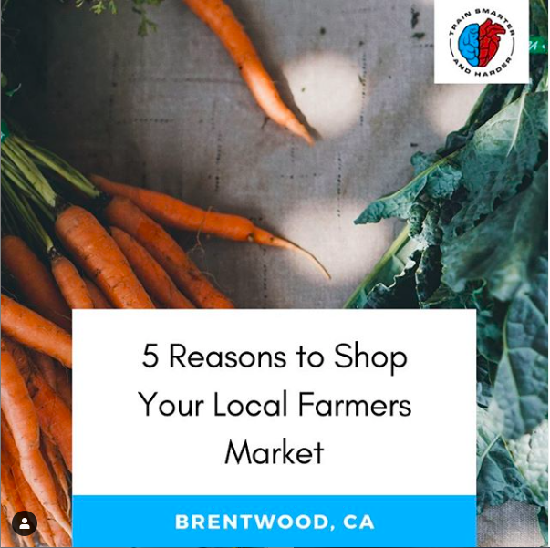 5 reasons why you should shop at the Farmers Market today