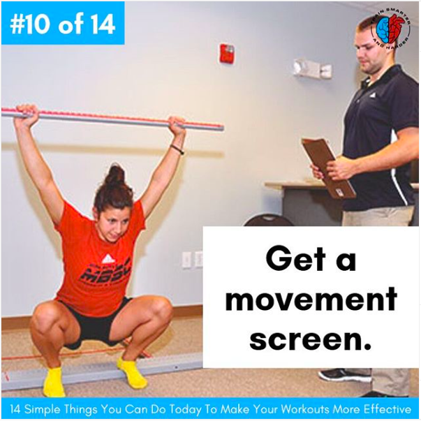 Get a movement screen.