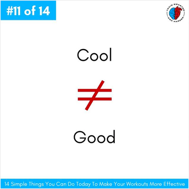 Cool does NOT always equal good.