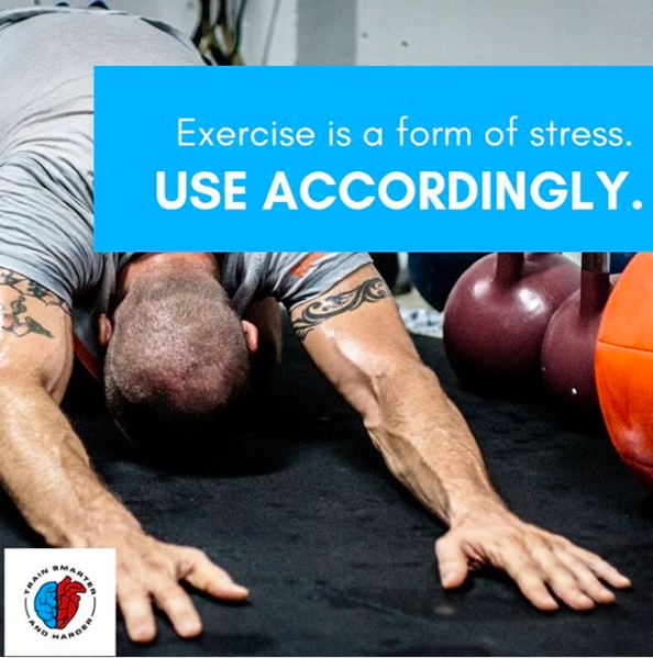 Exercise is a form of stress and should be used with care.