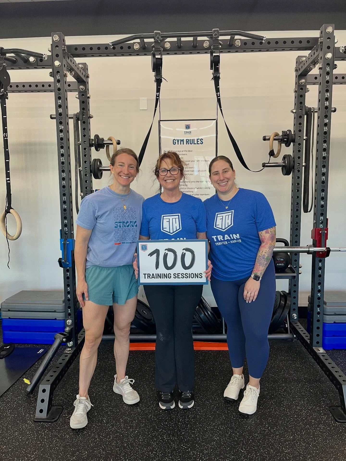 Celebrating BIG milestones with our members!

🎉 100 Training sessions for Debbie 🎉
🎉 100 Training sessions for Aurora 🎉
🎉 25 Training sessions for Veronica 🎉

These three women show up for themselves week over week, and it shows! They&rsquo;ve 
