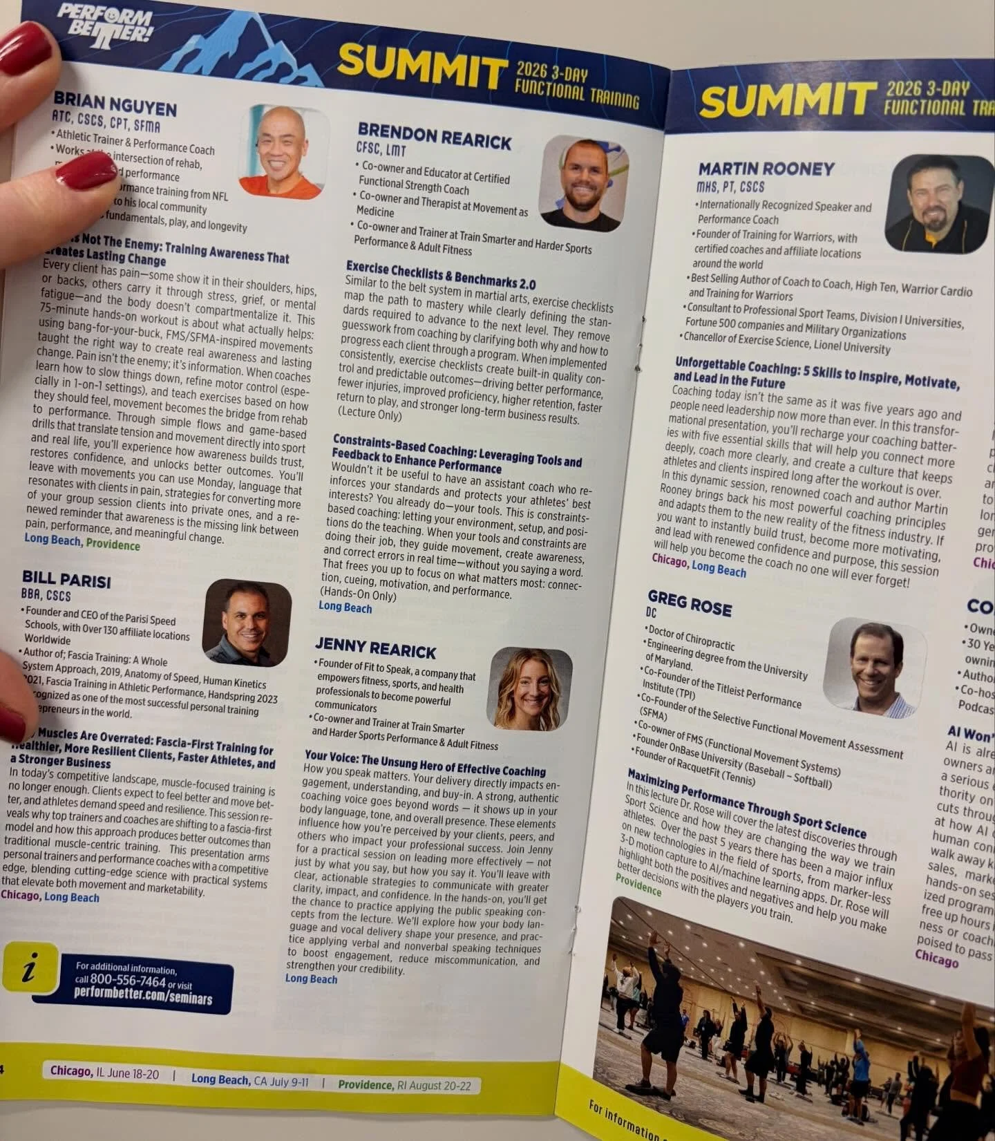 Coaches: Will we see you at the Perform Better Summit @perform_better in Long Beach? July 9-11 💪

Brendon Rearick&rsquo;s @coachbrendonrearick lecture will be on Exercise Checklists &amp; Benchmarks, and his hands-on will teach you how to leverage c