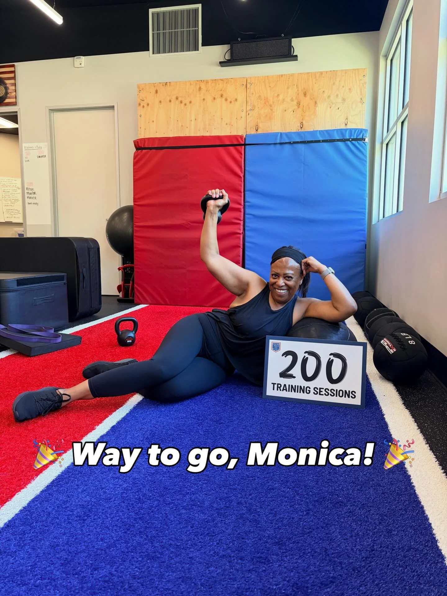🎉 200 Training Sessions for THE Monica 🎉 Monica started training with us in our garage gym, so we&rsquo;re technically past 200 sessions, but she really locked it in once we opened this gym and hasn&rsquo;t looked back!

Monica is an absolute force