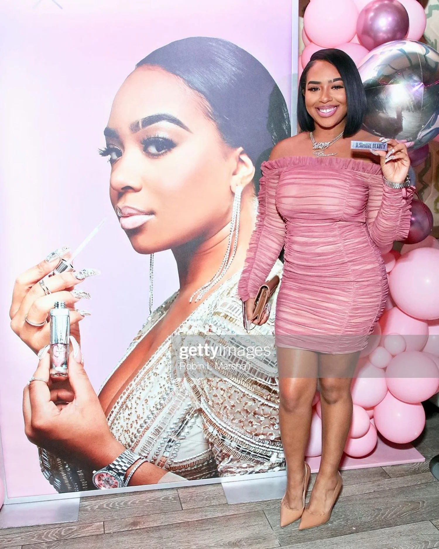 b simone pink birthday dress SYMONE STRAPLESS MINI DRESS