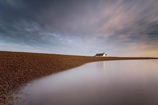 POISE
.
Return to Shingle Street, #Suffolk.
.
The coastline is constantly shifting so the spit doesn't offer the most ideal angles right now, but it's still a fantastic place to be for sunrise.
.
Shot with #Sony Alpha #A7riii with #Zeiss #Batis 18mm,