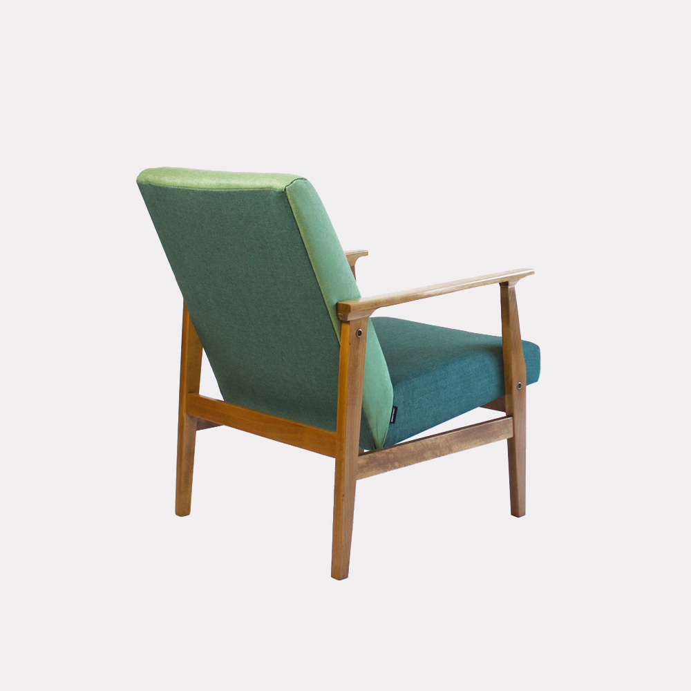 herinneringen weduwe helder Prachtige groene fauteuil — Meublowski