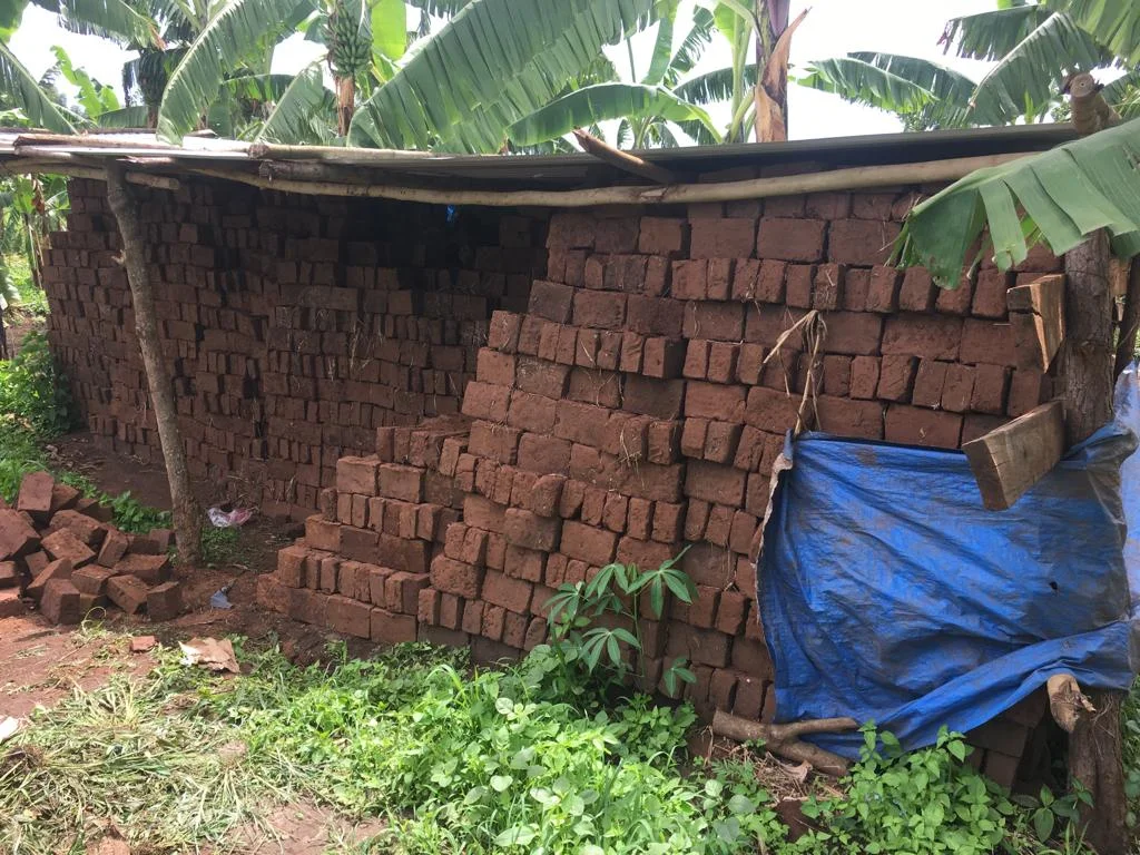 Our current stock pile of bricks