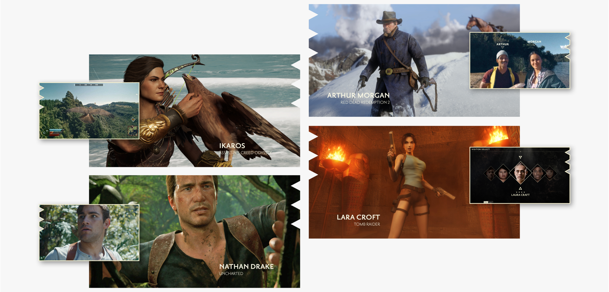 Throughout PLAY NZ we hid easter eggs for gamers to discover. Referencing some of their favourite characters.