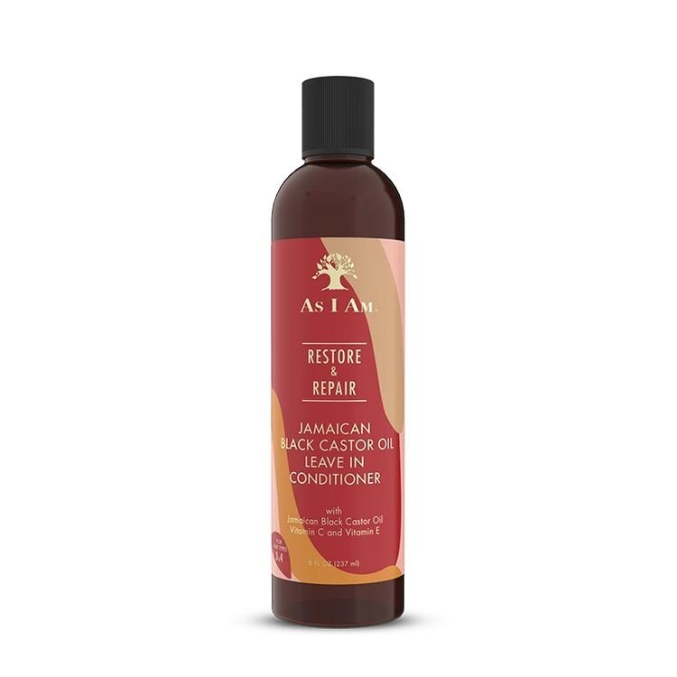 
As I Am Restore & Repair Jamaican Black Castor Oil Leave-In Conditioner (8 oz.)