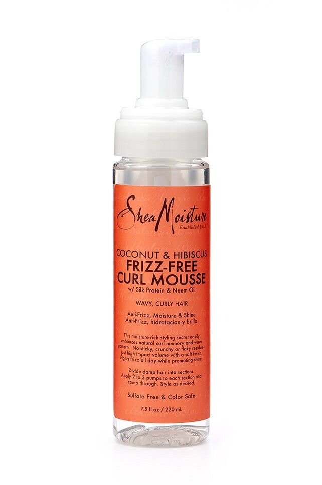 shea moisture (coconut &amp; hibiscus) Frizz-Free Curl Mousse