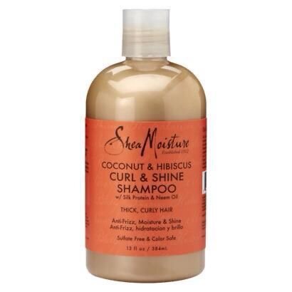 Shea moisture (coconut & hibiscus) Curl & Shine Shampoo