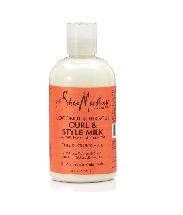 shea moisture (coconut &amp; hibiscus) Curl &amp; Style Milk 