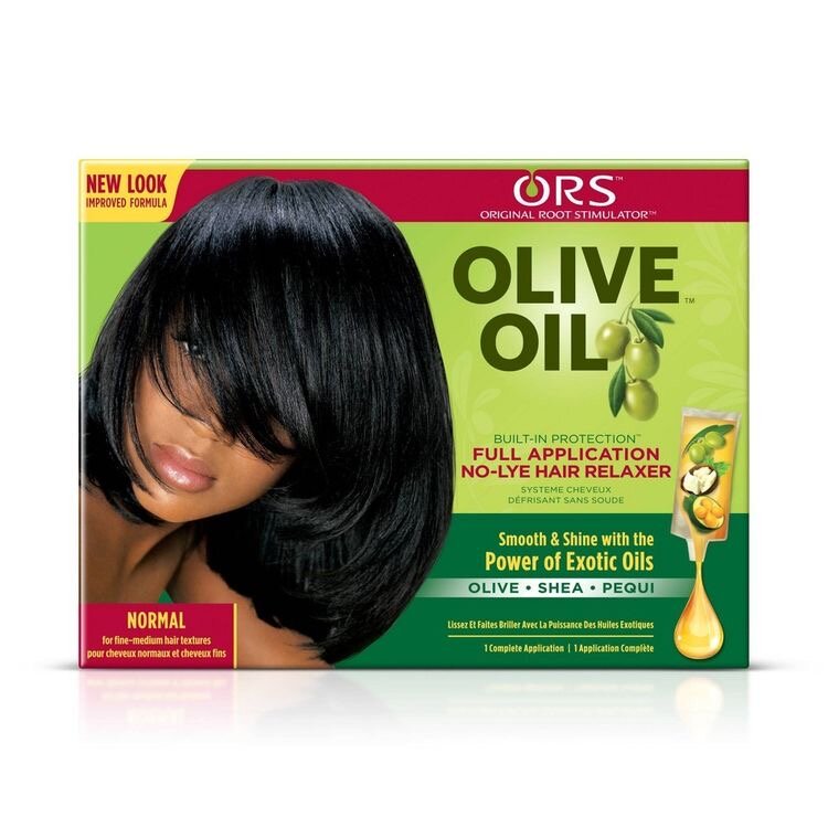 Olive Oil- Full Application No-Lye Hair Relaxer. Normal