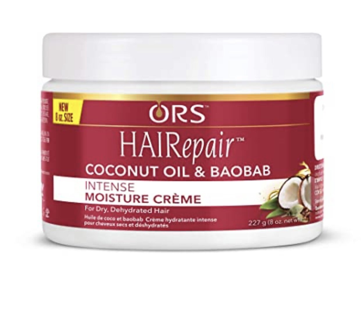 ORS HaiRepair ( Coconut Oil &amp; Baobab)- Intense Moisture Creme 227g