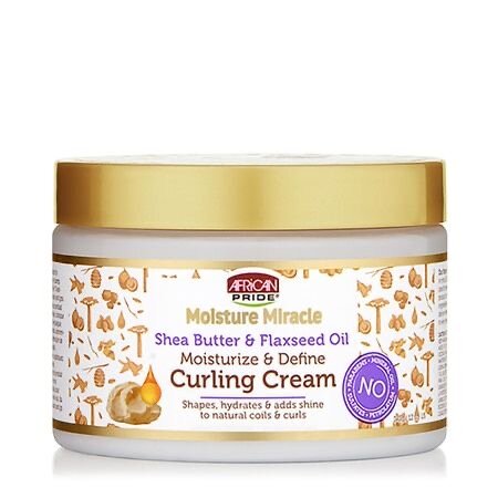 African Pride - Moisture miracle (Shea Butter &amp; Flaxseed Oil) Curling cream 