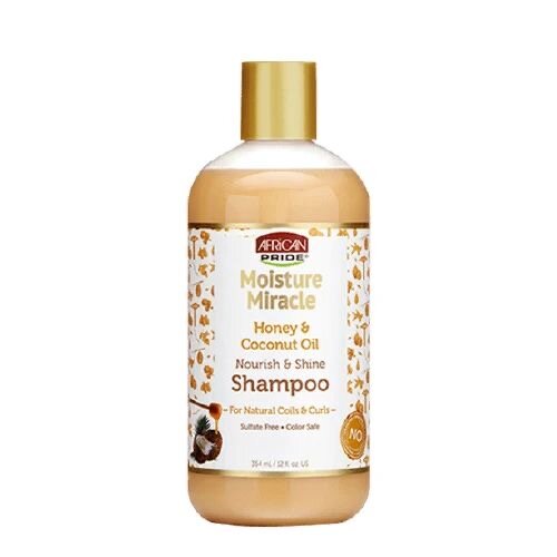 African Pride- Moisture Miracle ( Coconut Milk &amp; Honey) Shampoo