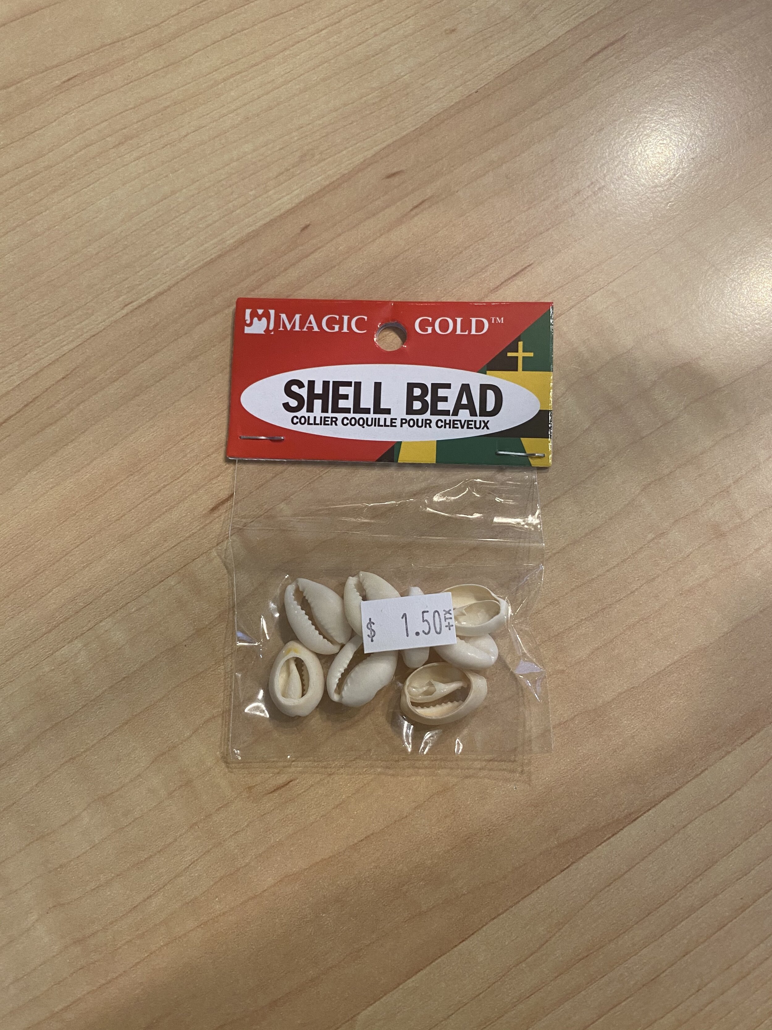 Shell Bead ( cauris pour cheveux )