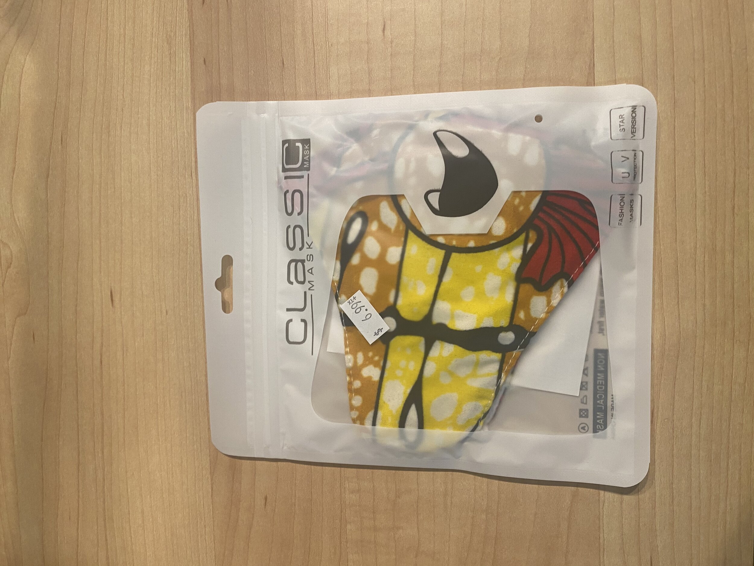 Mask avec africain print