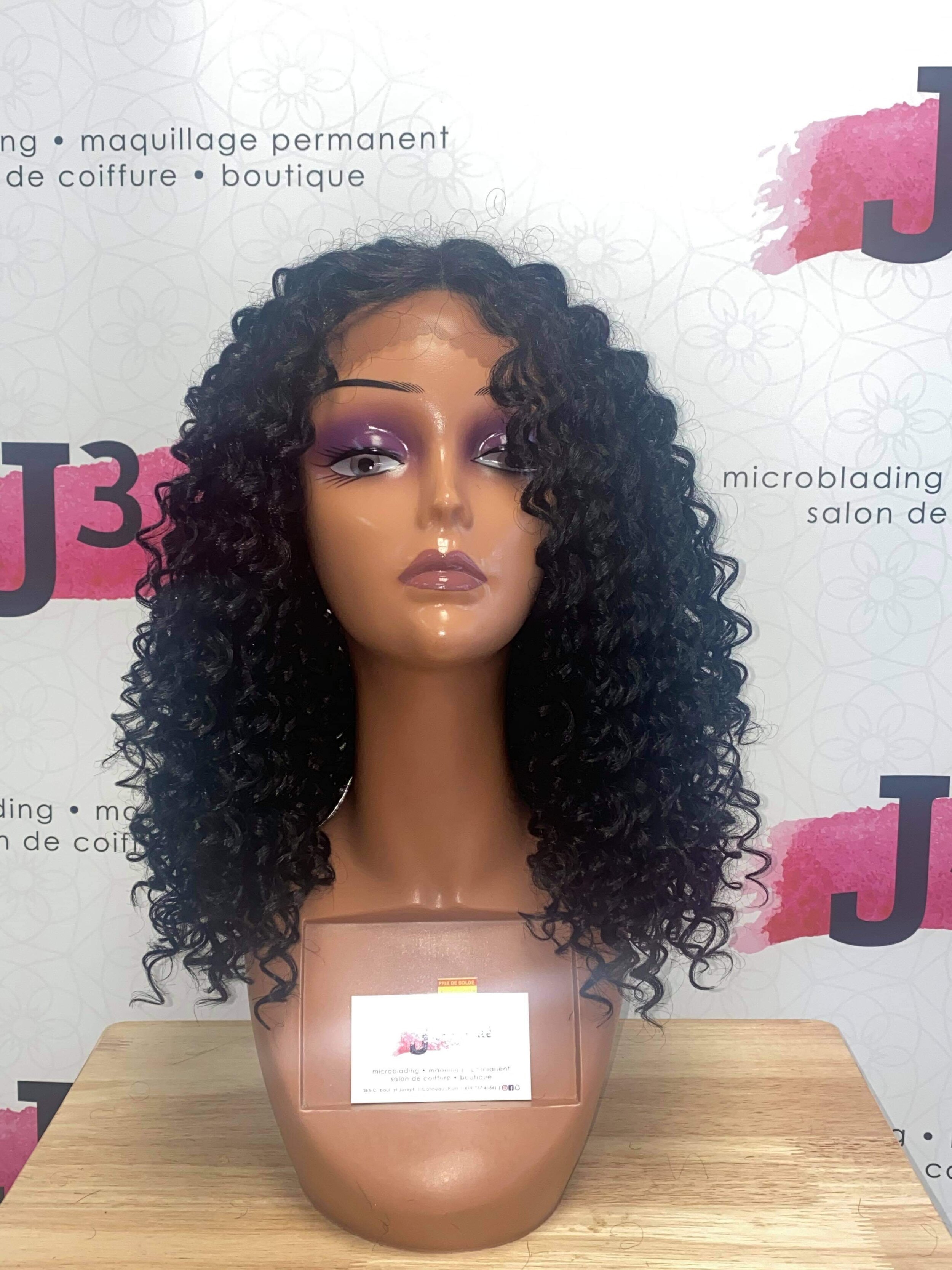 perruque avec closure