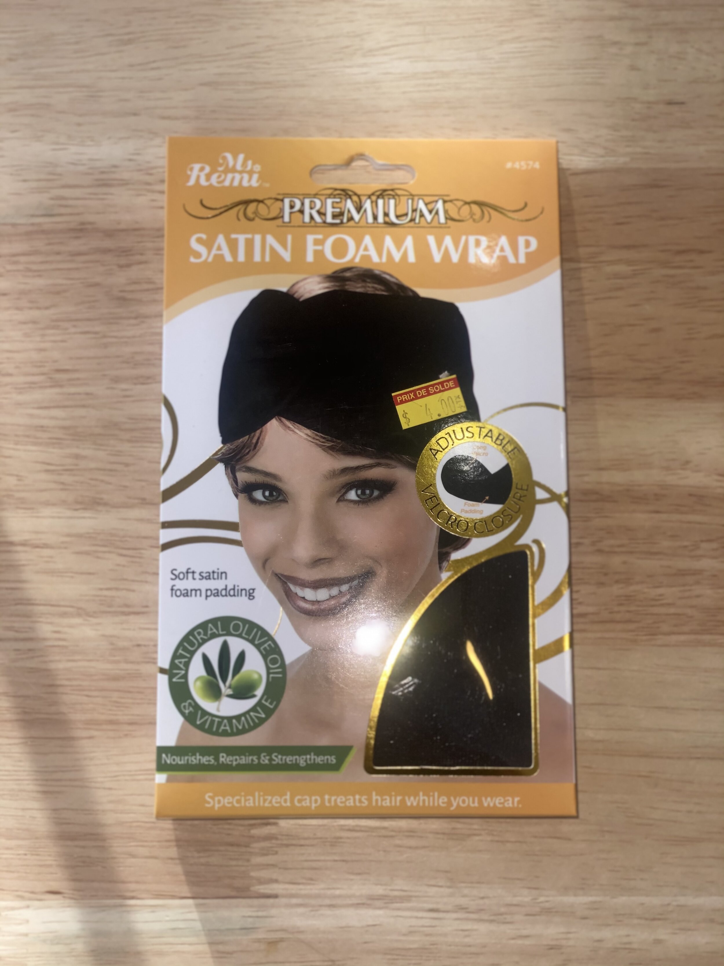 Premium satin foam wrap