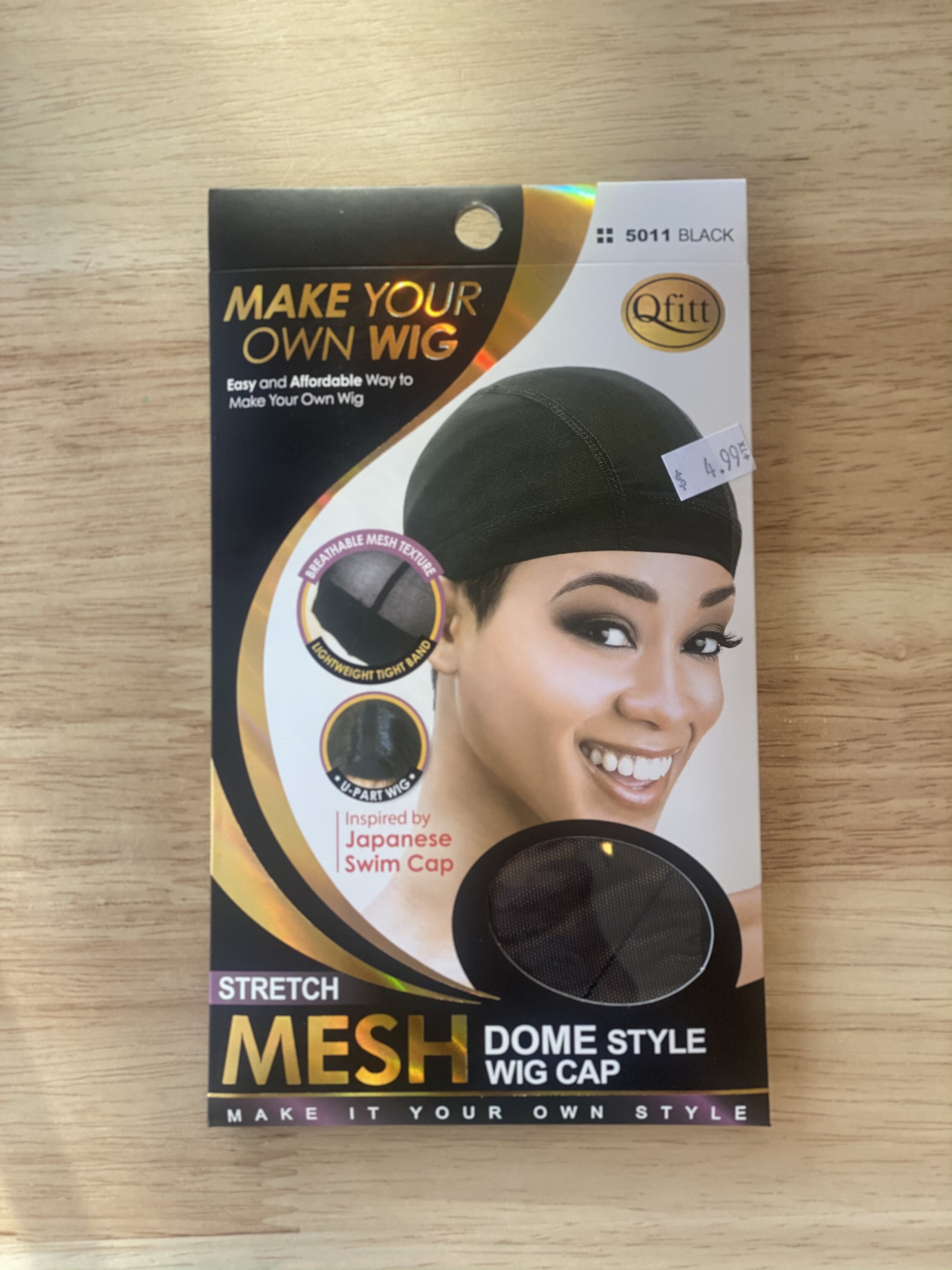 Dome style wig cap