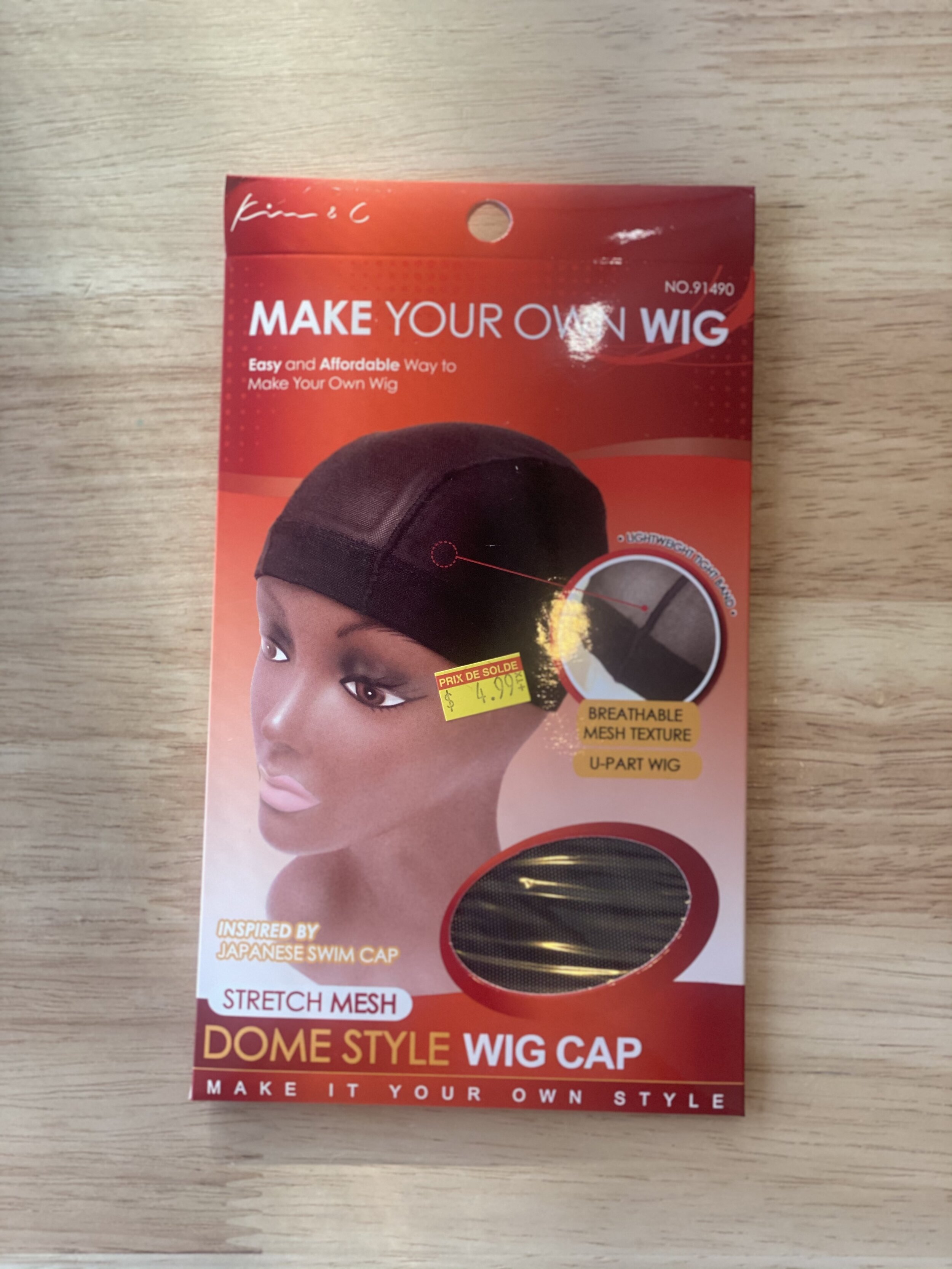 Dome style wig cap