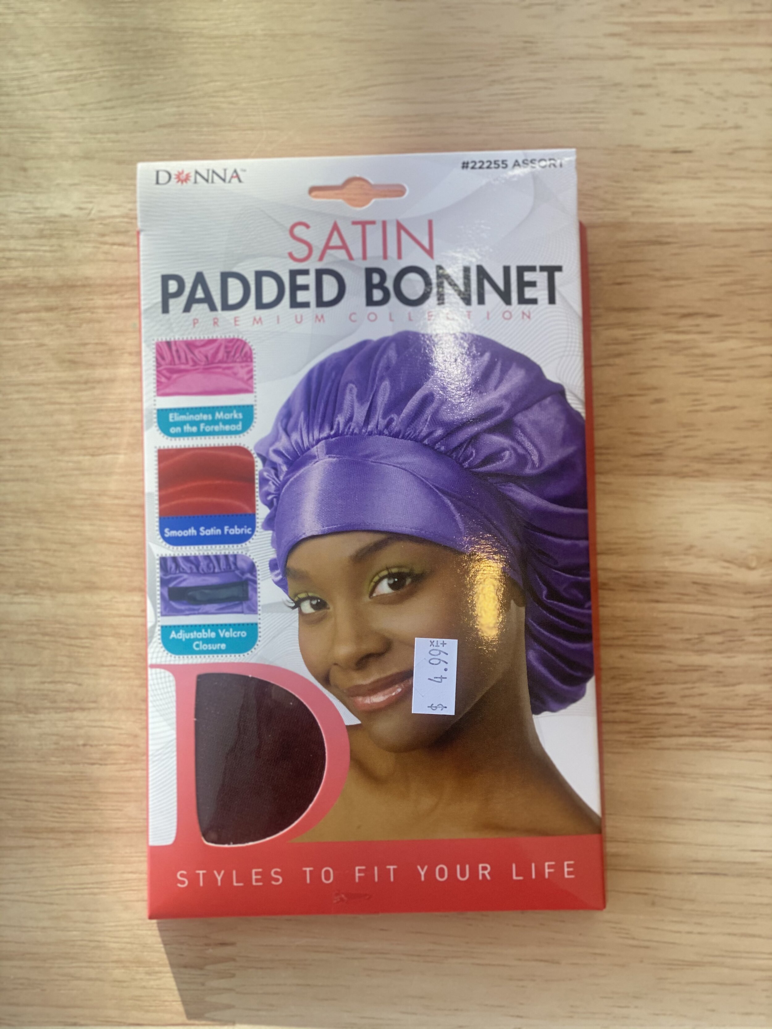 Satin Padded Bonnet