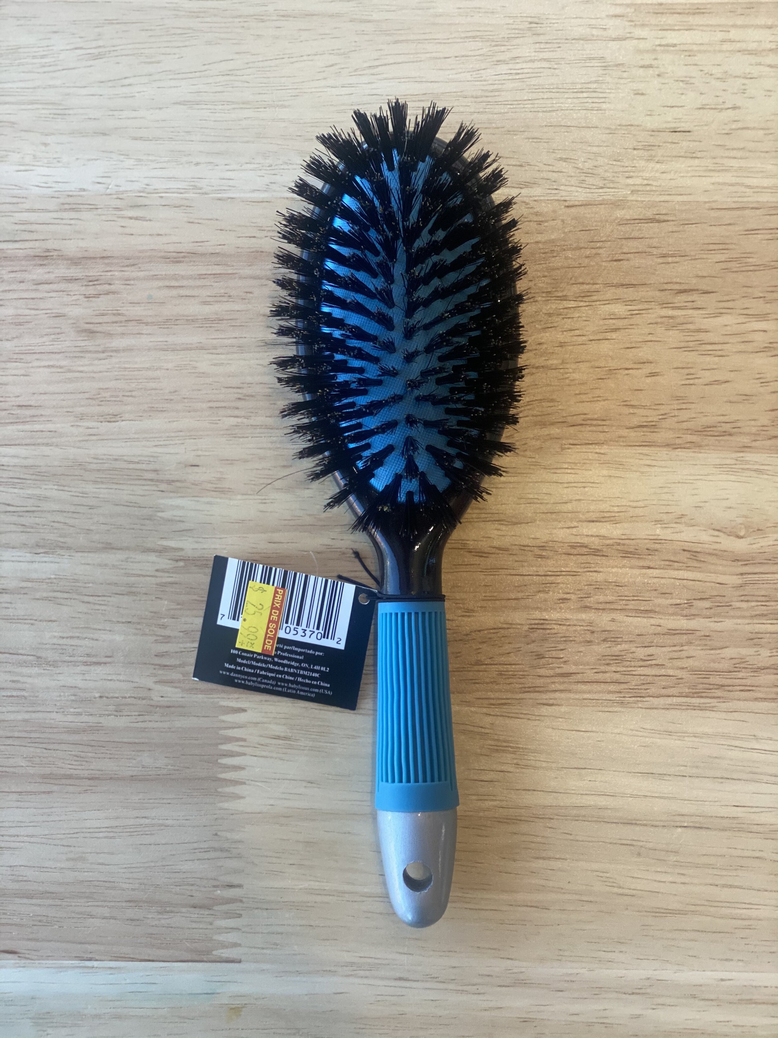 Brosse thermique en bois