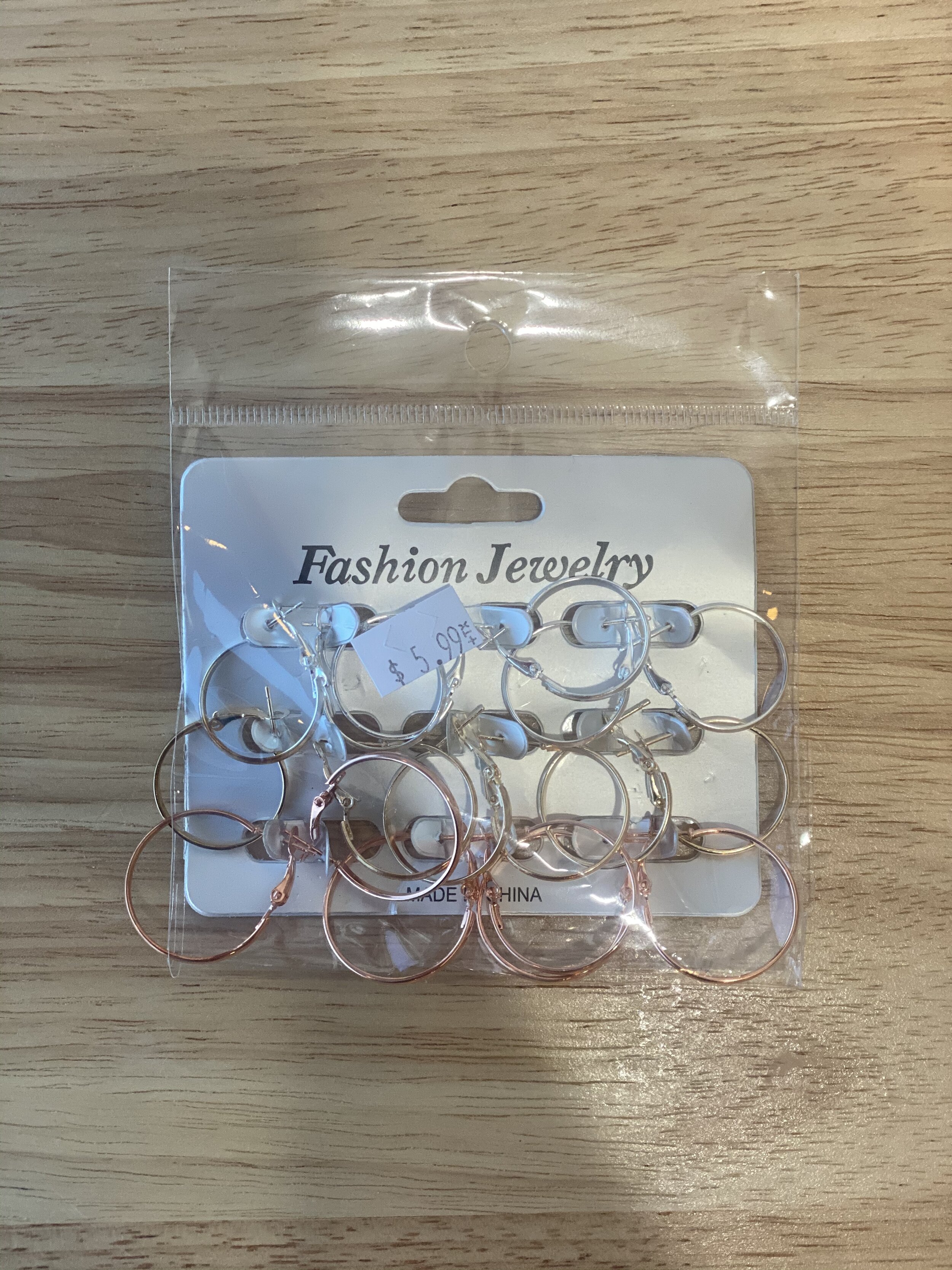 Ensemble de 6 boucles