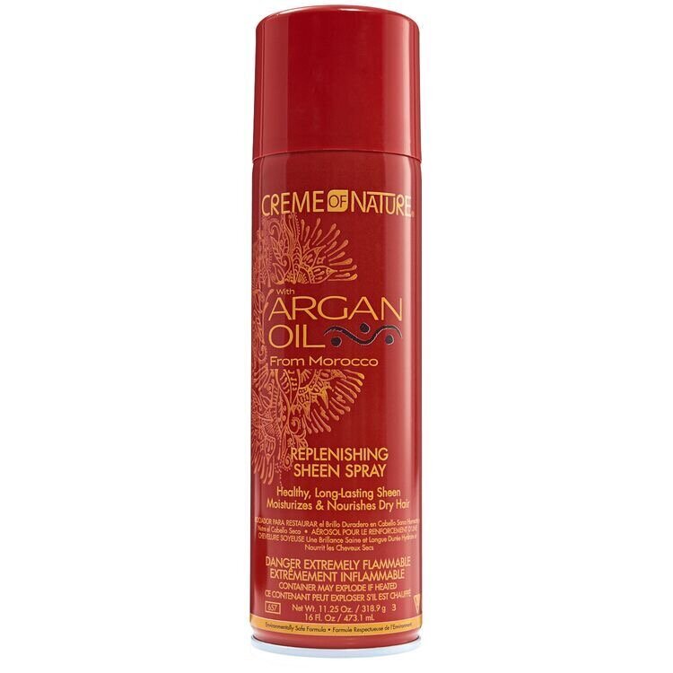 Creme of Nature ( Argan Oil) Replenishing Sheen Spray 16oz