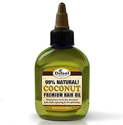 99% Natural Coconut Hair oil 
Premium Hair oil ( Difeel ) 230ml
