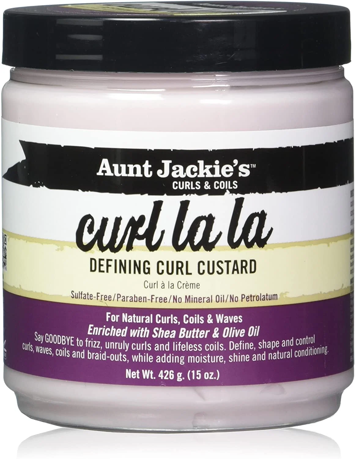 Aunt Jackie's Curls & Coils Curl La La Defining Curl Custard - 426g