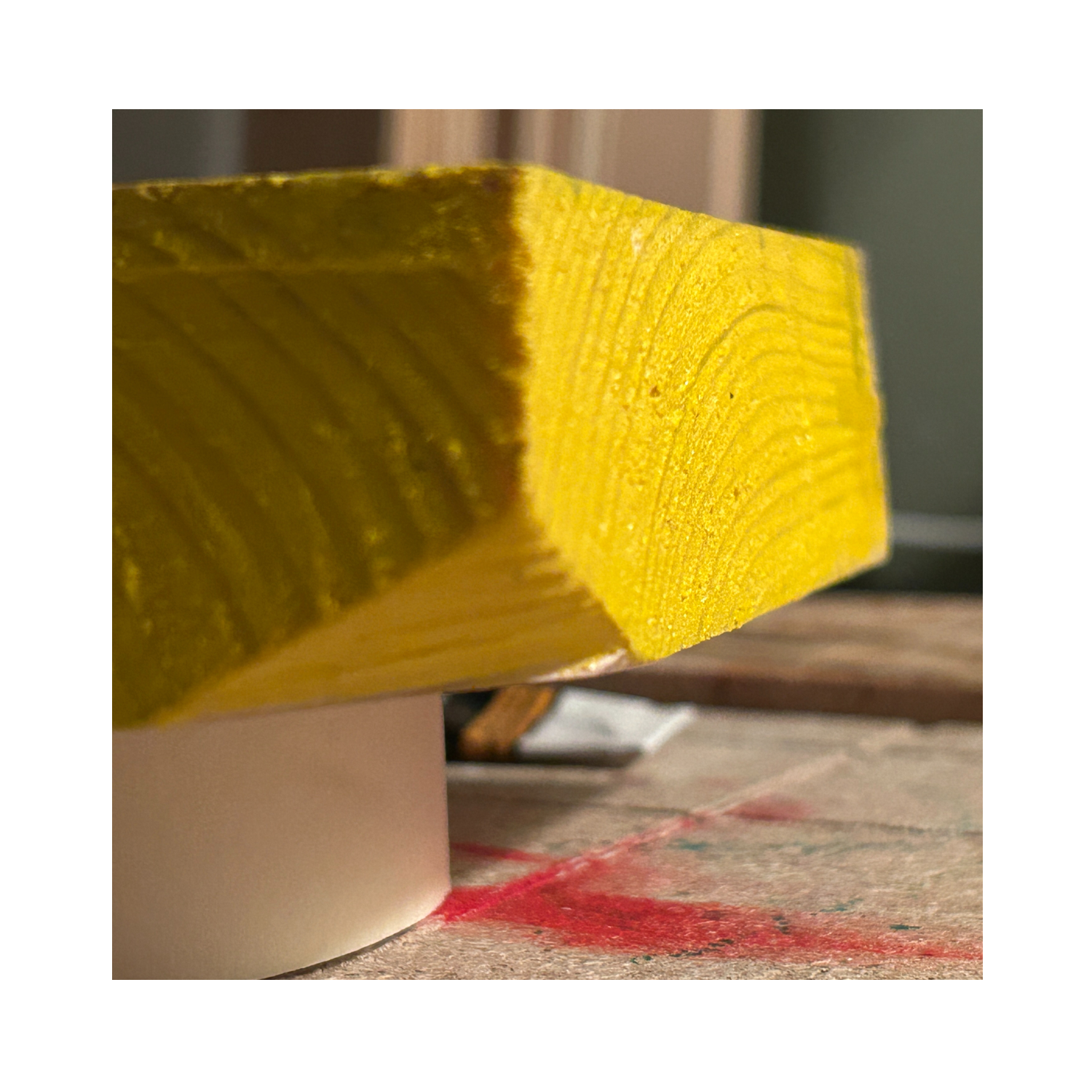wood cut paint photograph colour