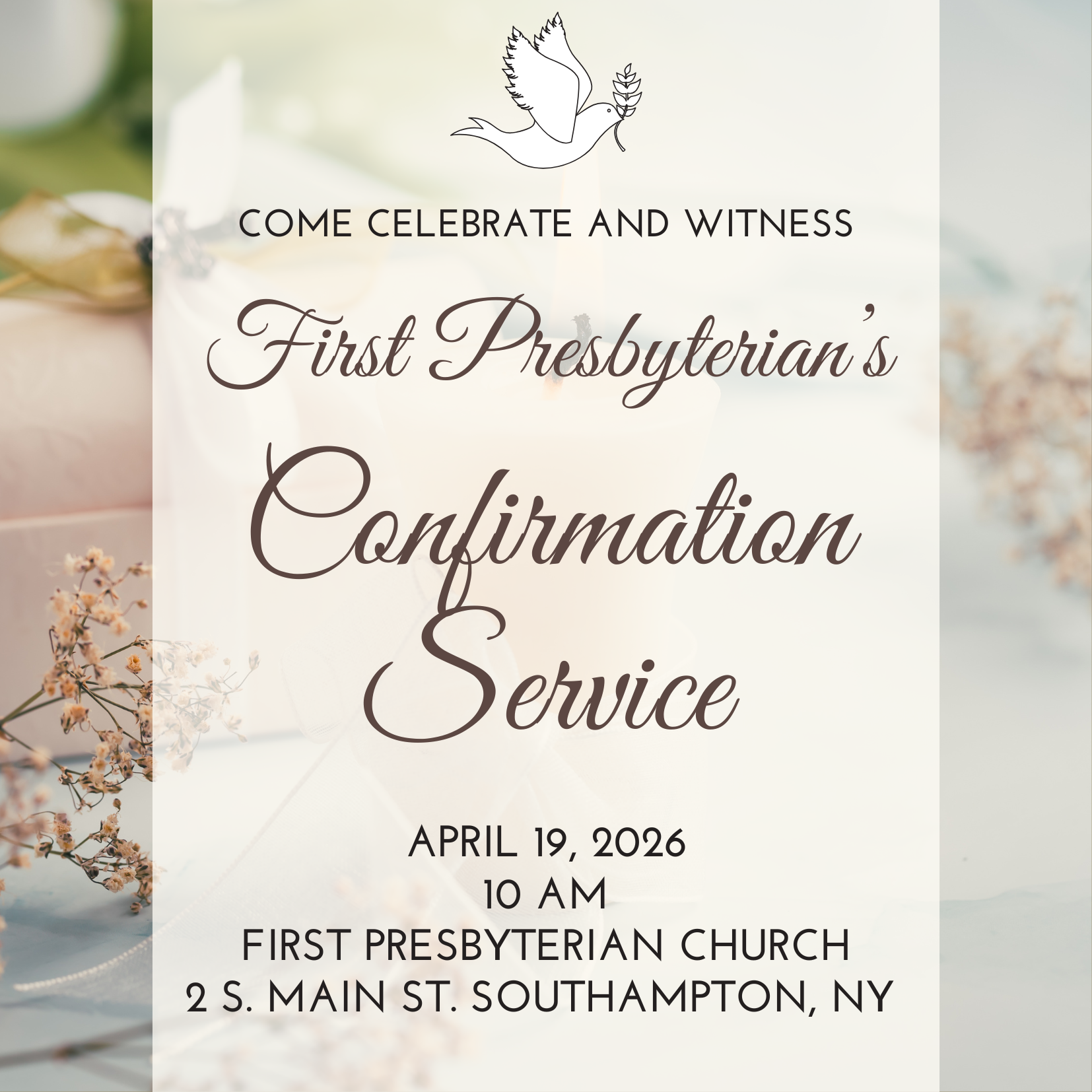 Cream Dove and Flower Pattern Confirmation Invitation (3).png