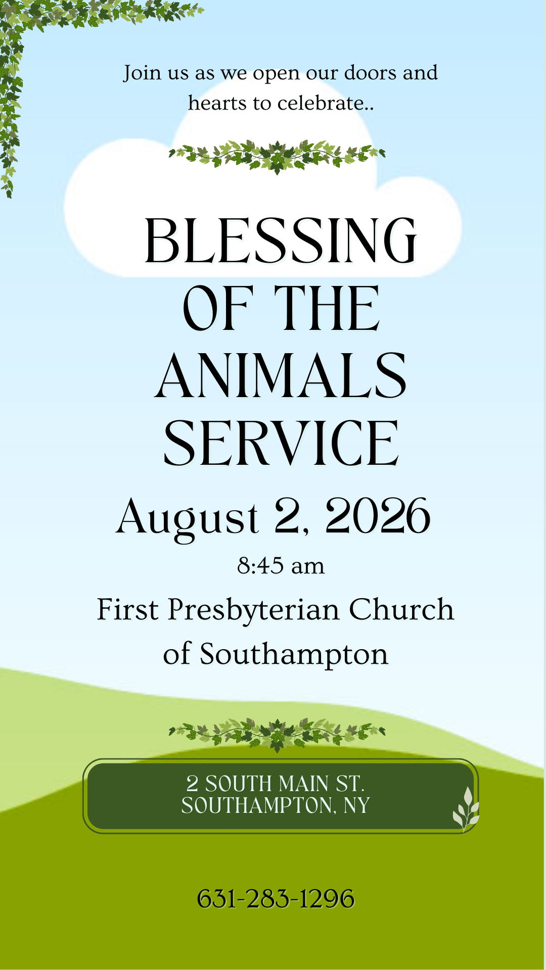 Blessing of the Animals August 2 2026.png