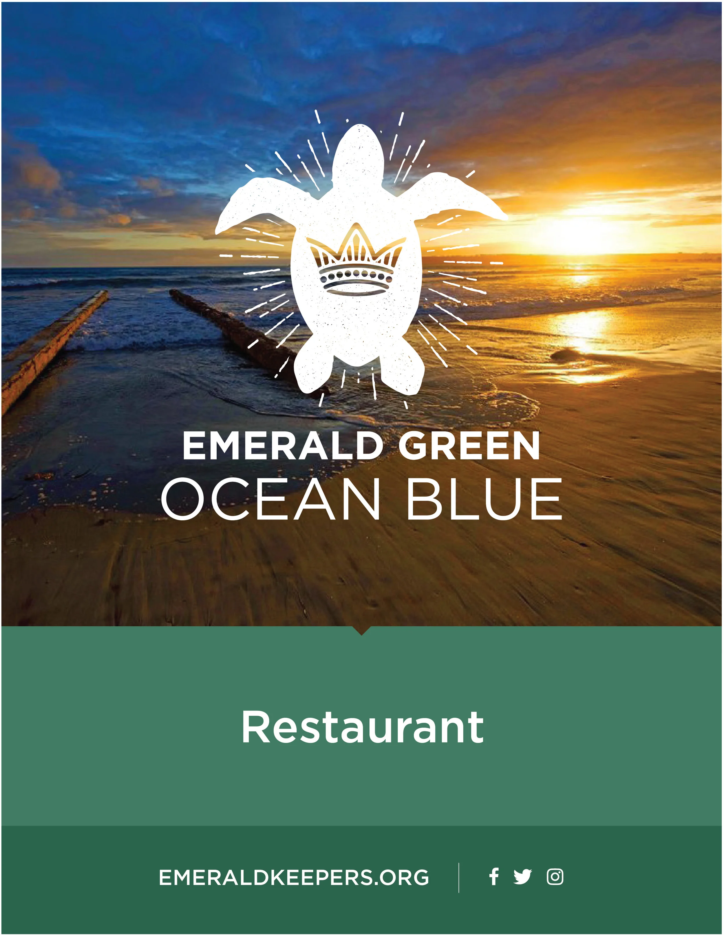 Coronado restaurant designation sign