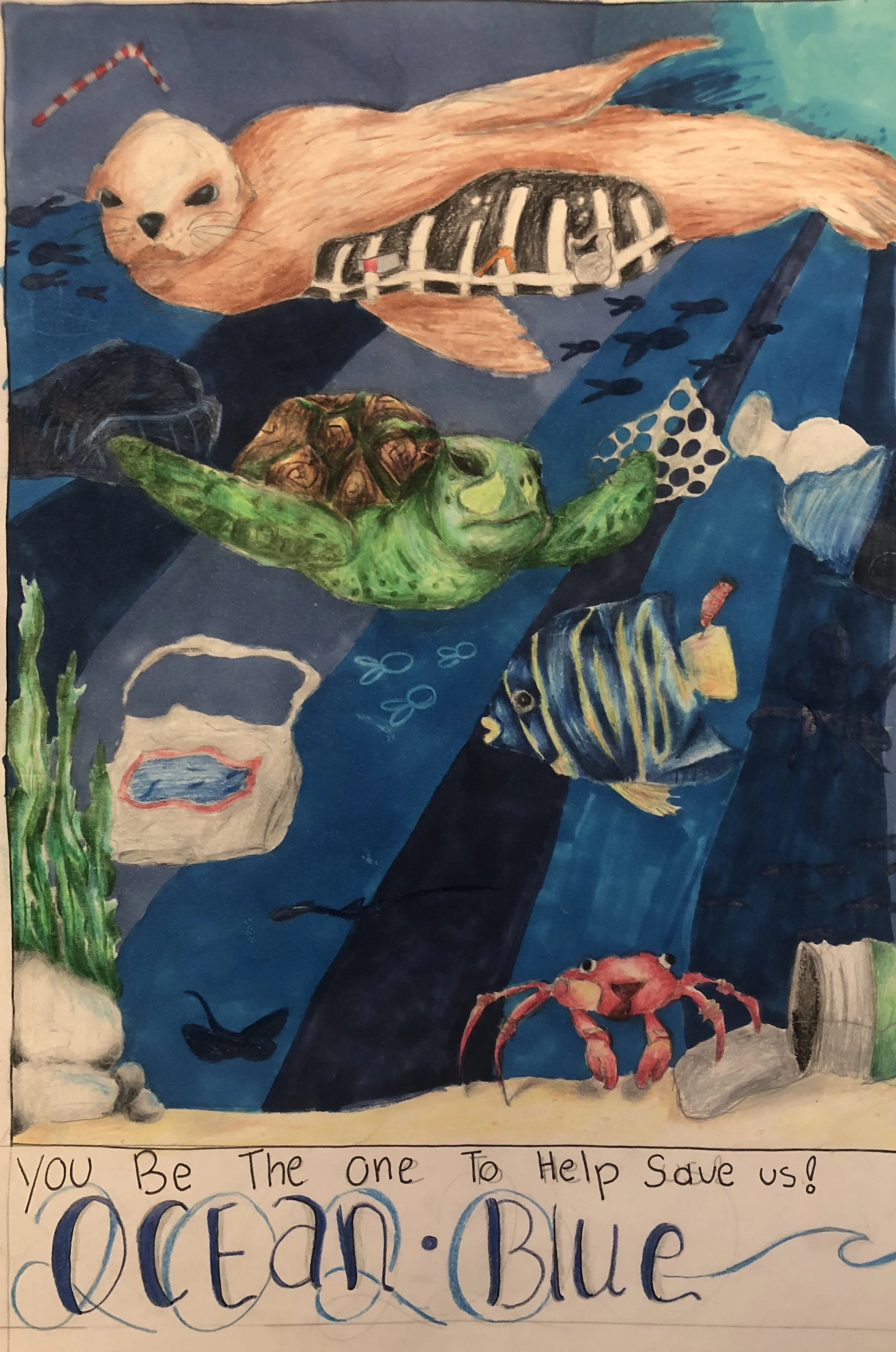 Earth day poster contest winners