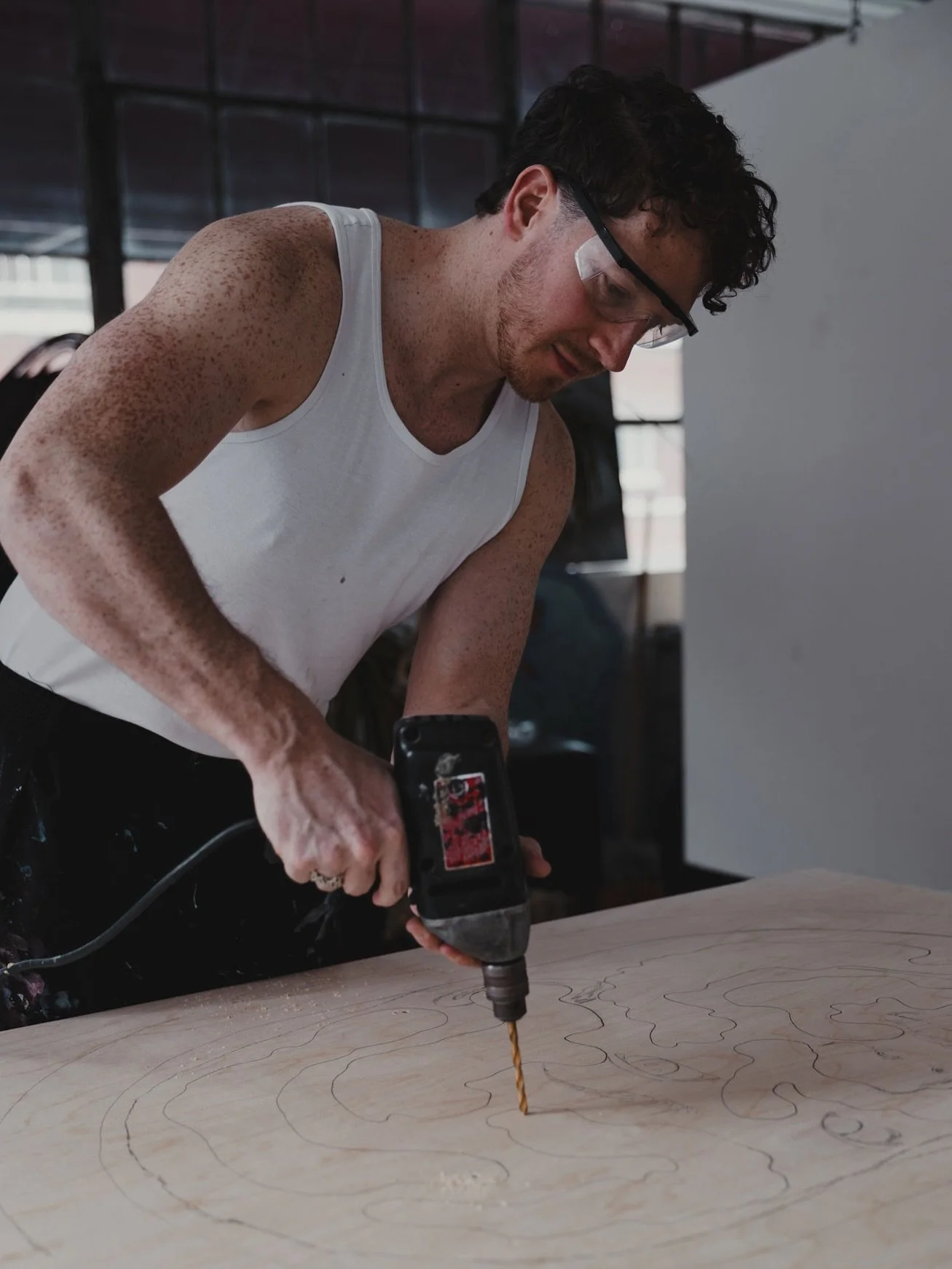 Working on something for Atlanta, Georgia 
@abvgallery @gregmike 

there&rsquo;s nothing like the feeling of making something with your hands, I think there&rsquo;s something deep down in us from ancient times , some ancestral knowledge and need to b