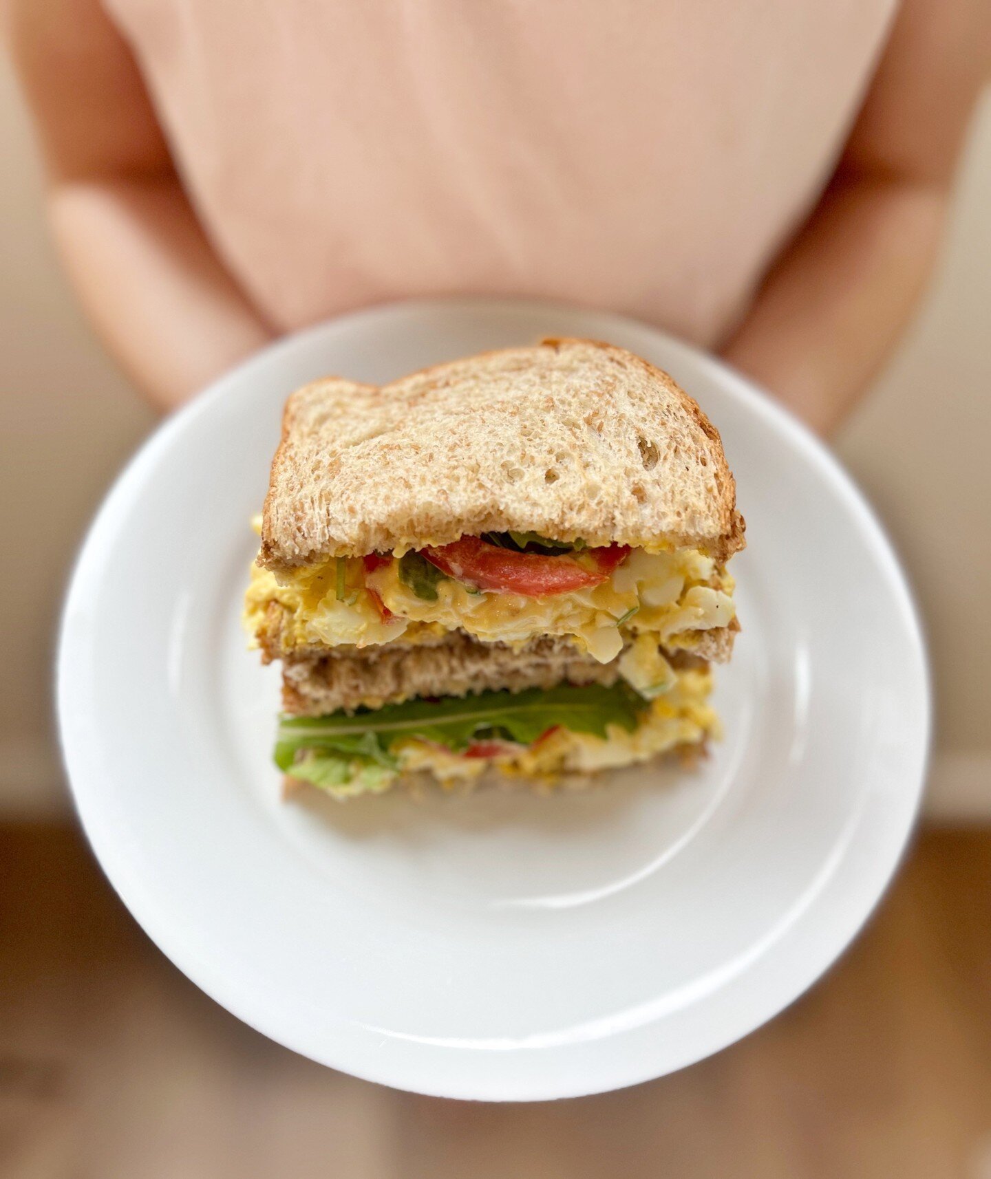 Fully loaded egg salad sandwich? Don&rsquo;t mind if we do!