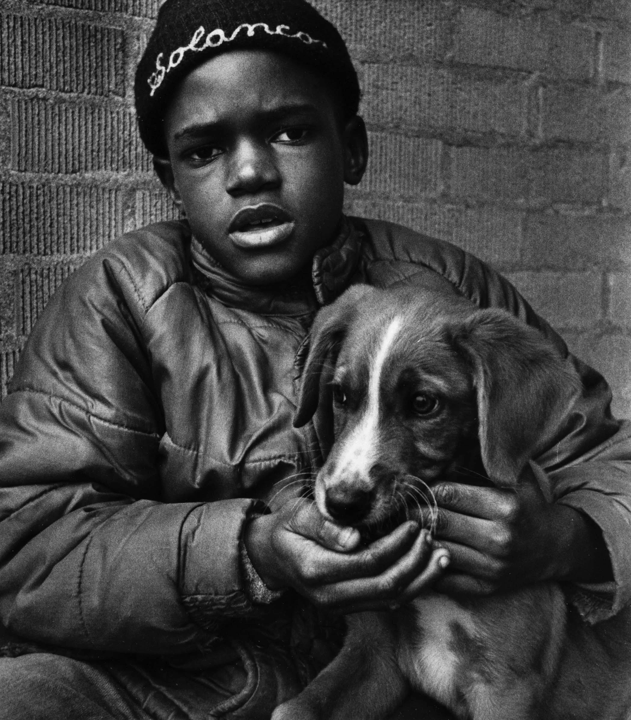 Boy with Dog