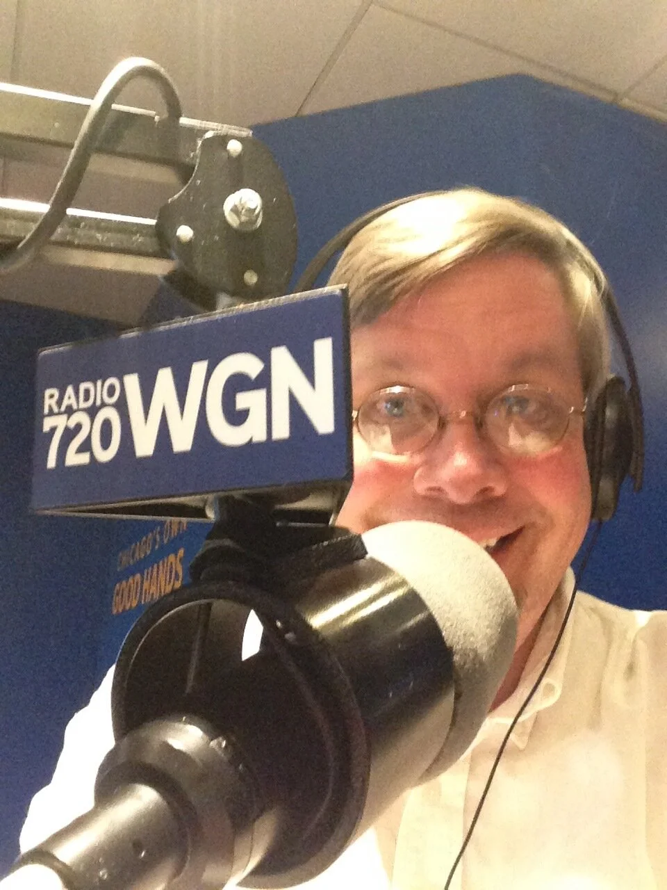 ON WGN-AM 720 RADIO in Chicago...