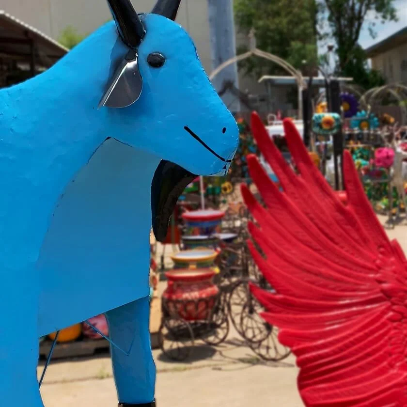 Blue Goat Imports Wholesale Mexican Metal Art, Decorations, Furniture, Pottery, Talavera and Wood