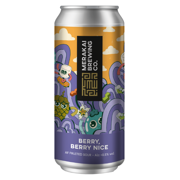 Berry, berry nice 0.5% fruited beer — Merakai Brewing Co Berry, berry nice 0.5% fruited beer — Merakai Brewing Co