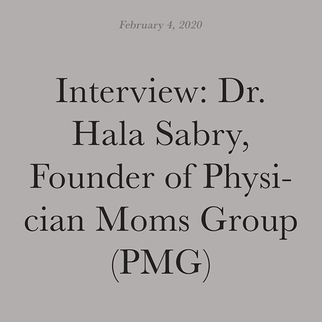 Check out our interview with @drhalasabry.
#resuscitatingyou #bossmom #physicianmom https://www.resuscitatingyou.com/blog/interview-dr-hala-sabry-founder-of-physician-moms-group-pmg