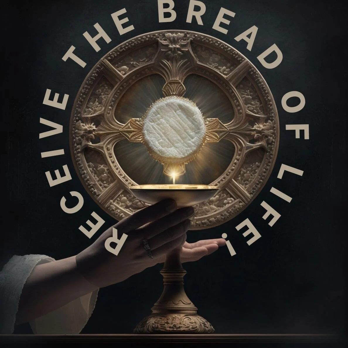 &quot;Jesus has made Himself the Bread of Life to give us life. Night and day, He is there. If you really want to grow in love, come back to the Eucharist, come back to that Adoration.&quot;
--Mother Teresa