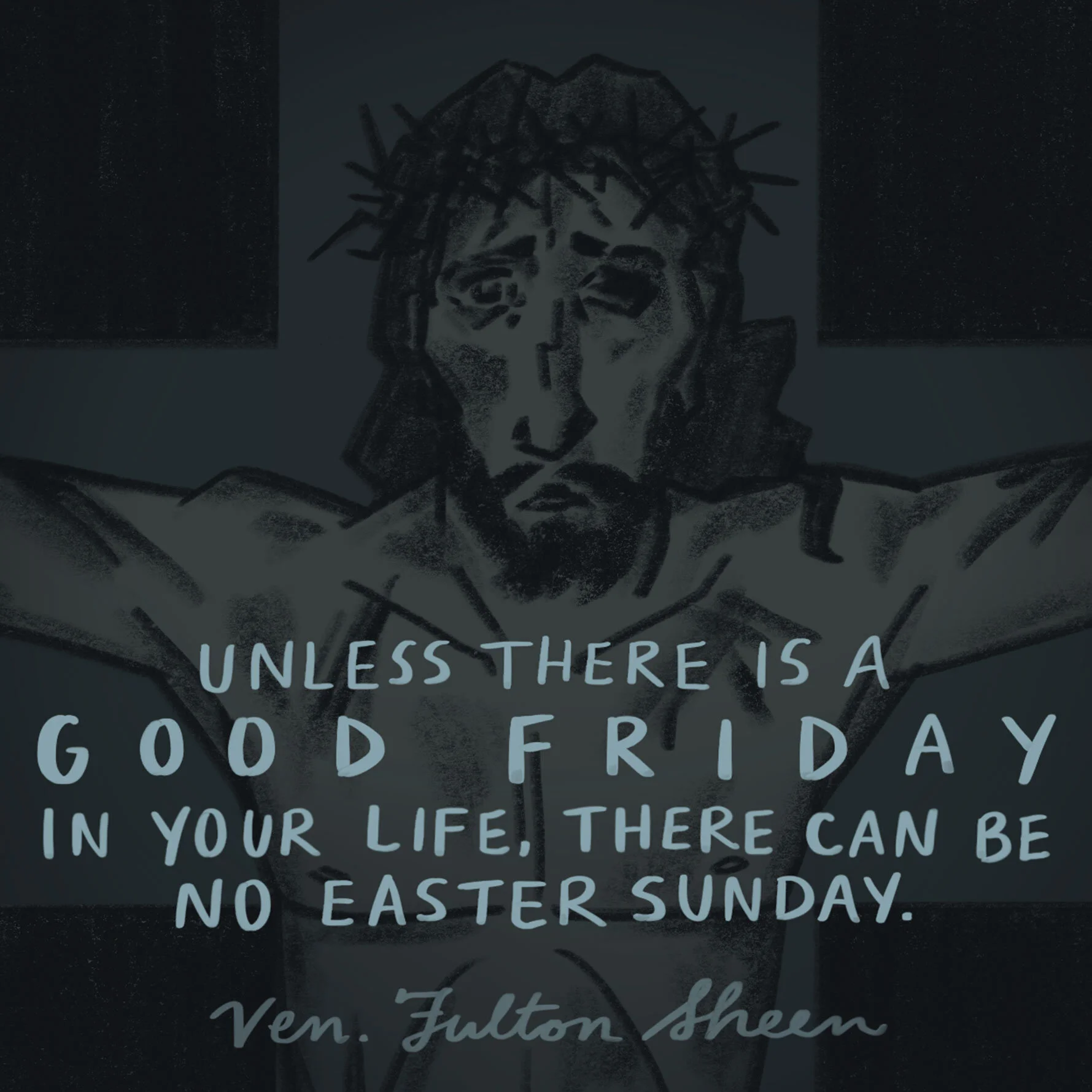 Challenge: Spend Good Friday contemplating the cross.