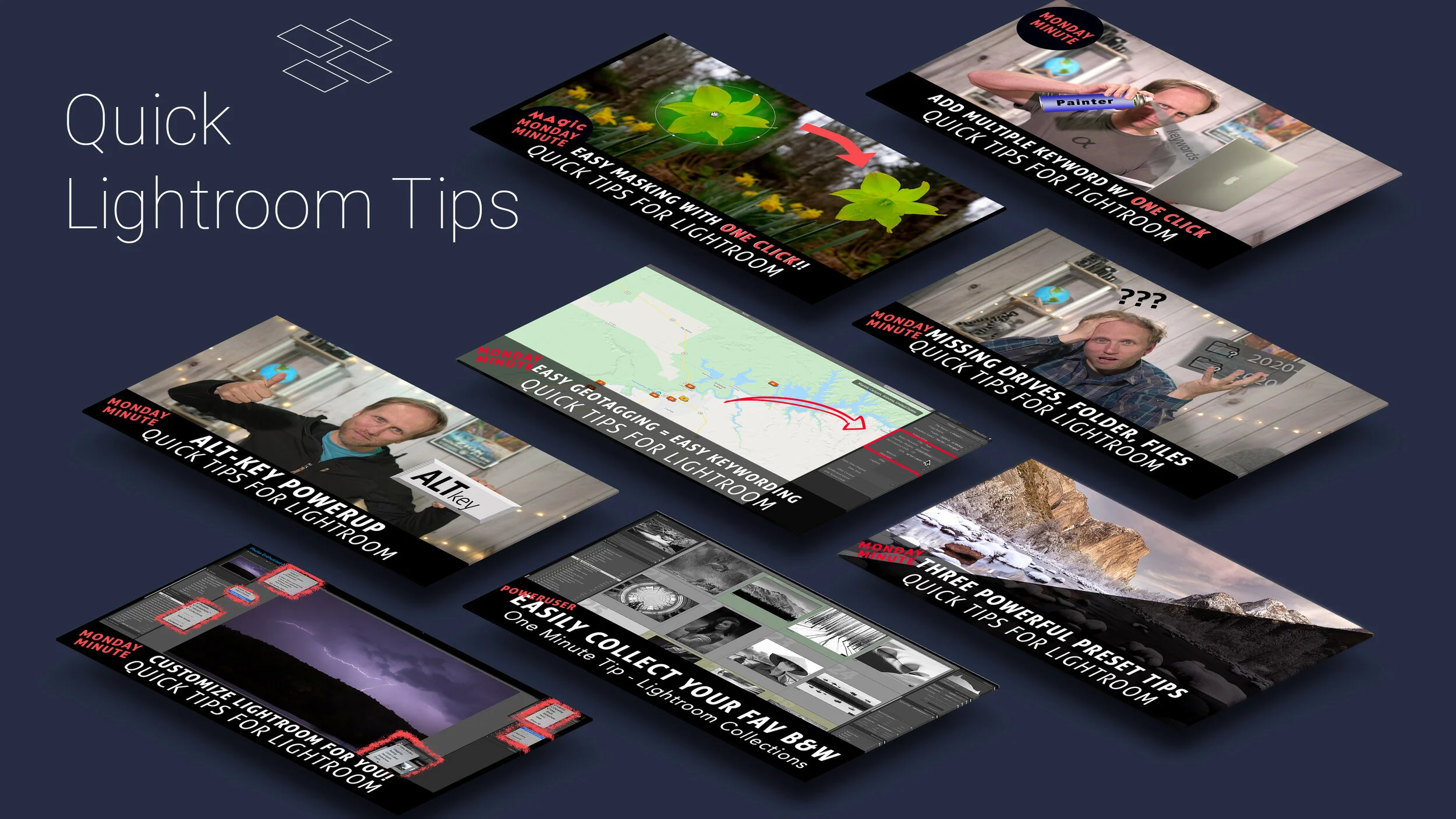 Monday Minute - Quick Tips in Lightroom - Speed up your editing in Lightroom Classic 