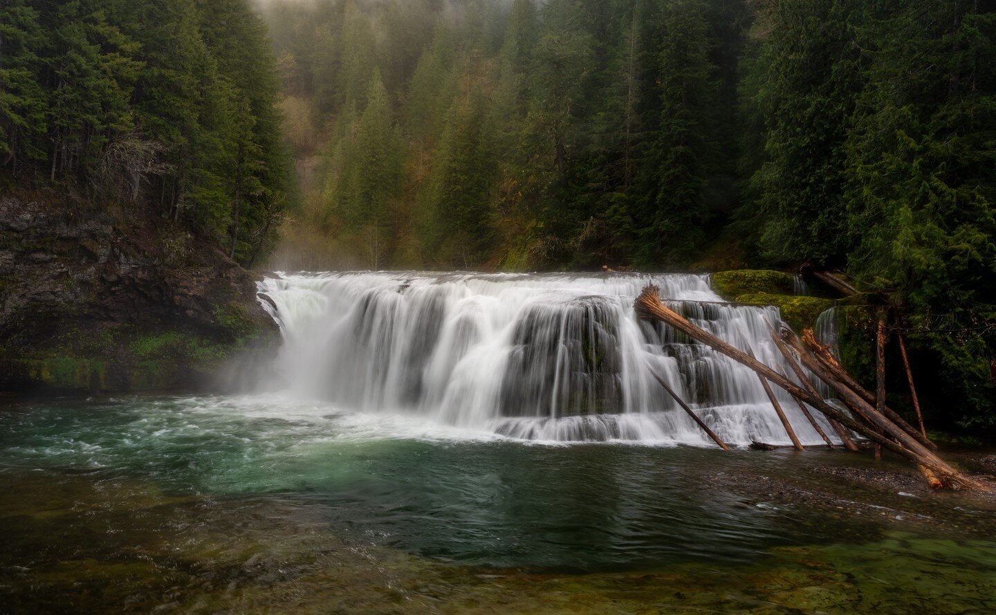 It was a typical spring day in the PNW - gray, rain showers occasionally but the sun did break through at times to add a bit more light. Arriving just after sunrise on a Monday morning meant I had the whole place to myself for several hours. And no c