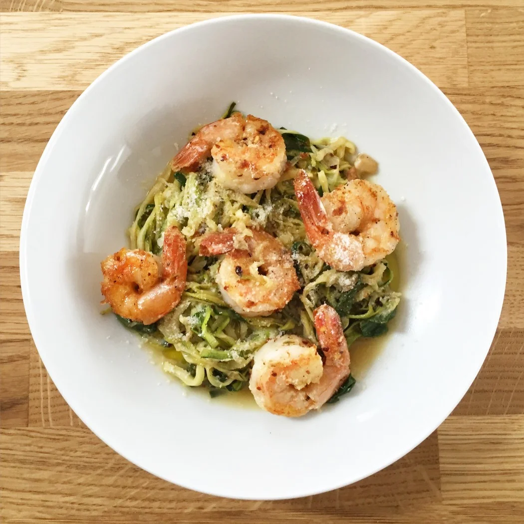 Zoodle Shrimp Scampi