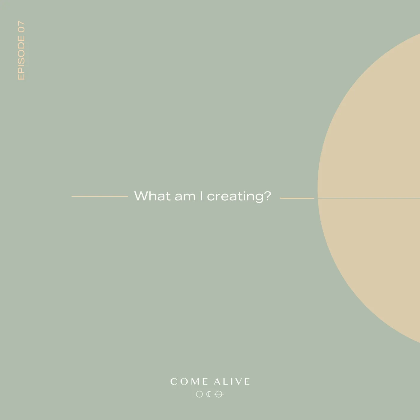 "What am I creating?" ◐ Part 1